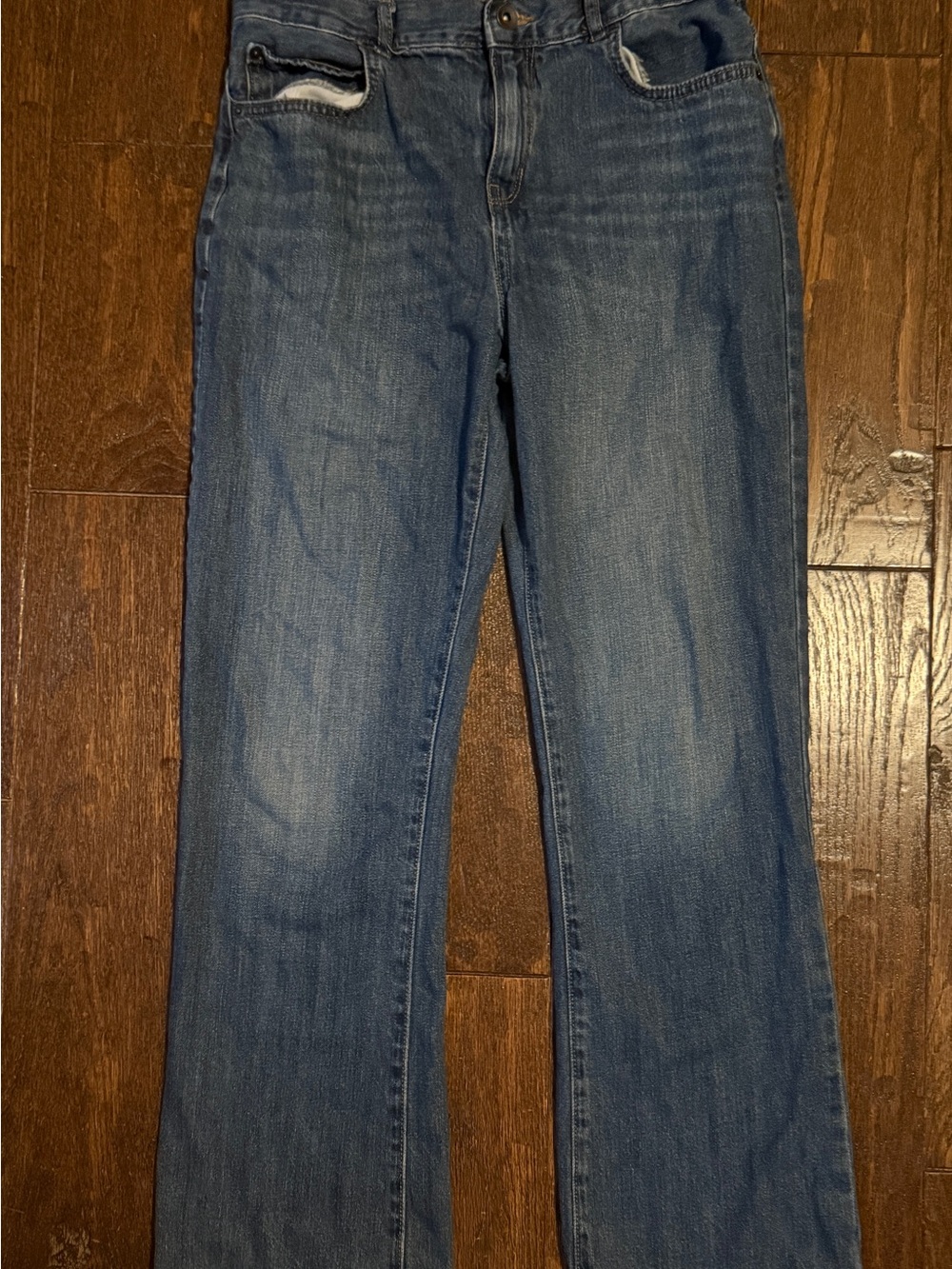 2 pairs Place Boys Bootcut Jeans - Dark Blue Denim - Picture 3 of 6